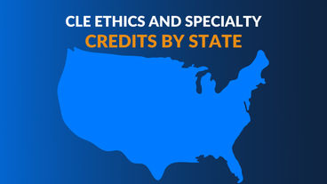 CLE Ethics and Specialty Credits by State