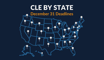December 31st CLE Deadlines by State
